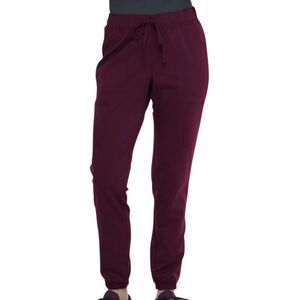 Scrubstar Antimicrobial Premium Ultimate Jogger Wine Scrub Pants